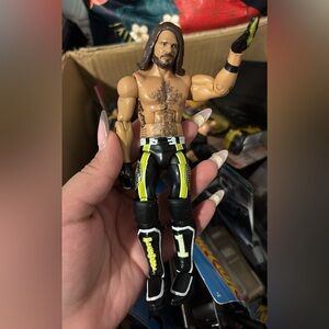 WWE Elite Collection action figure of the wrestler AJ Styles.
